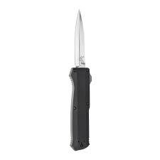 Benchmade Precipice 3.4&quot; D/A OTF Automatic Knife / Satin / Black (Discontinued)