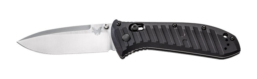 Benchmade Presidio II 3.7&quot; AXIS Lock Knife. Satin / Black (Discontinued)