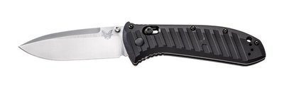 Benchmade Presidio II 3.7" AXIS Lock Knife. Satin / Black (Discontinued)