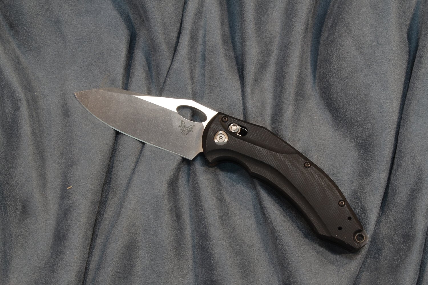 Benchmade Loco 3.68&quot; AXIS Lock Knife / Satin / Black G10 (Pre-Owned)