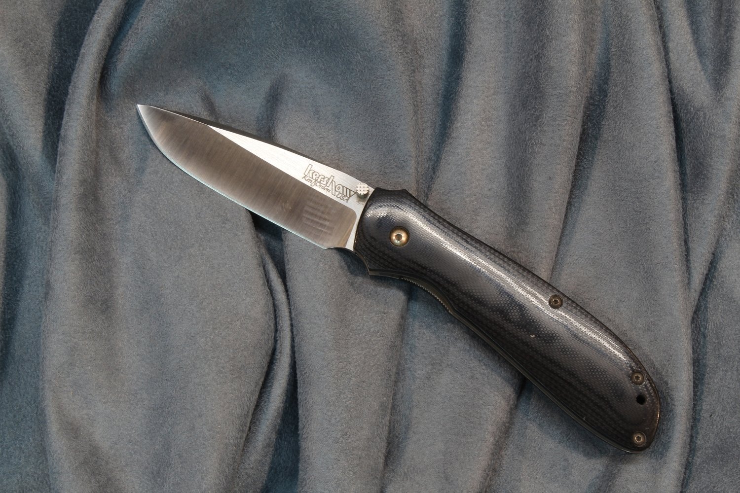 Kershaw Ken Onion Richochet 1.31&quot; Assisted Opening Folder, Stainless Steel / Black G-10 ( Pre Owned )