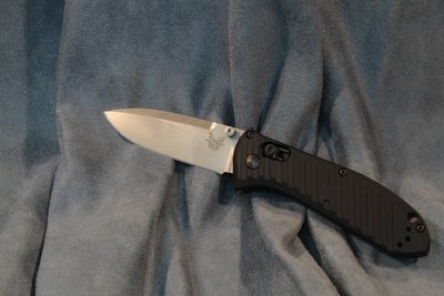 Benchmade Mini Presidio II 3.2" AXIS Lock Knife / Satin / Black (Prototype)
