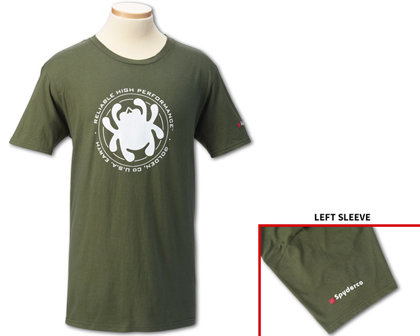 Spyderco T-Shirt Green Bug Large