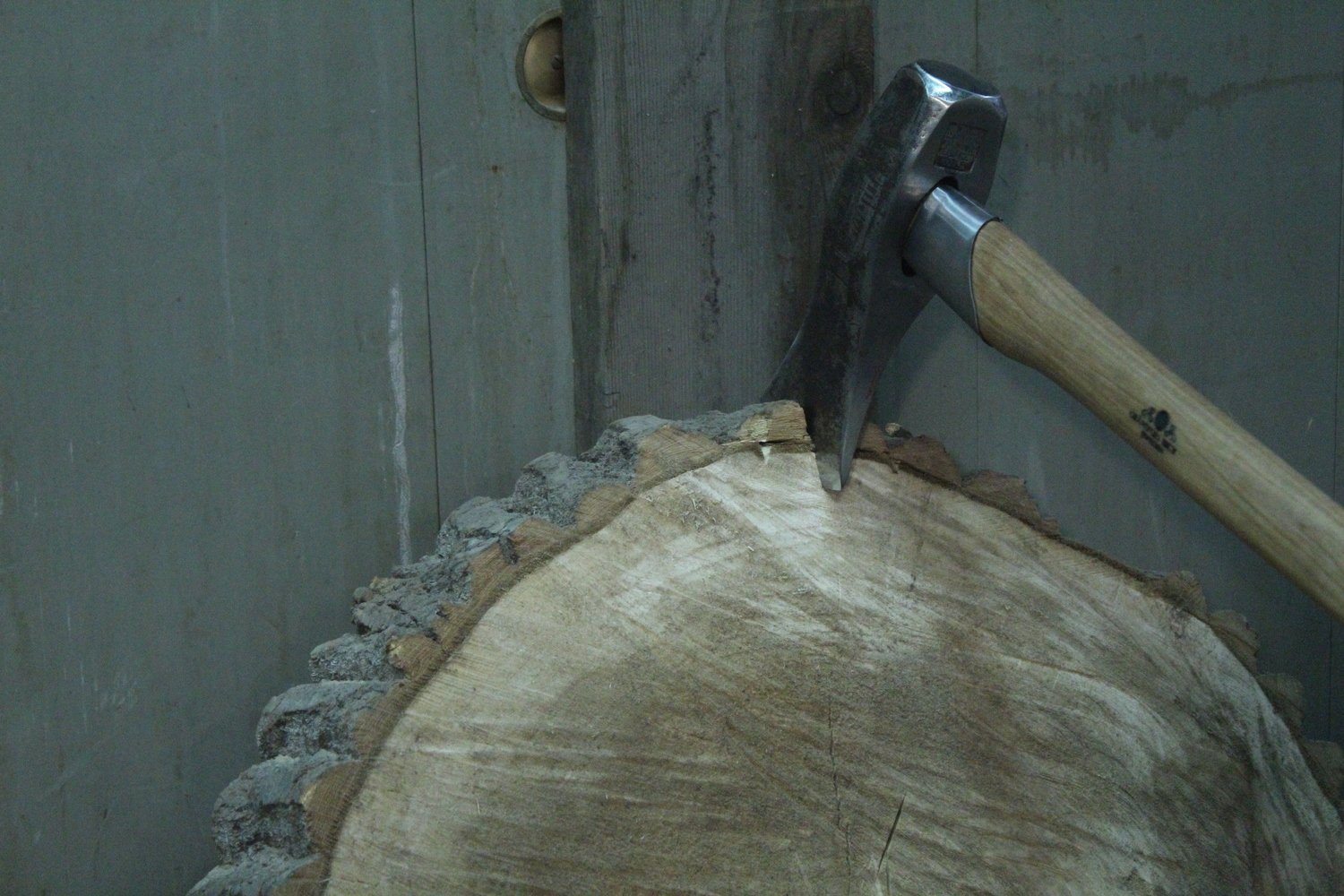 Rehung Japanese Splitting Maul, 30&quot; Straight Flared Gränsfors Handle ( 8lbs )