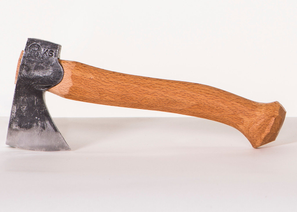 Gränsfors Bruk Handle, Small Carving Hatchet - 10&quot; Carved / Curved