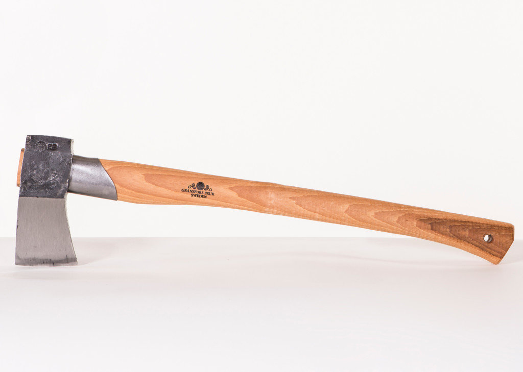 Gränsfors Bruk Handle, Small Splitting Axe - 23&quot; Straight W/ Collar Guard