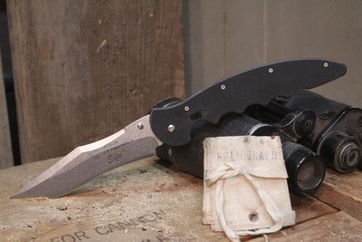 R.E.K.A.T. Sifu 5.4" Rolling Lock Folding Knife,  Black G10 / Stonewash ( Pre Owned )