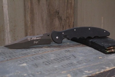 R.E.K.A.T. Sifu 5.4" Rolling Lock Folding Knife,  Black G10 / Black ( Pre Owned )