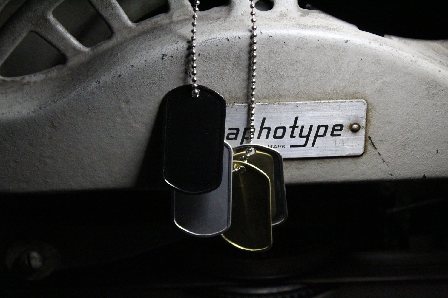 Custom dog tag