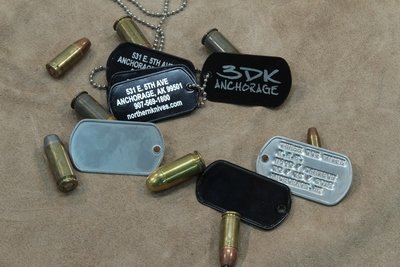 Custom dog tag