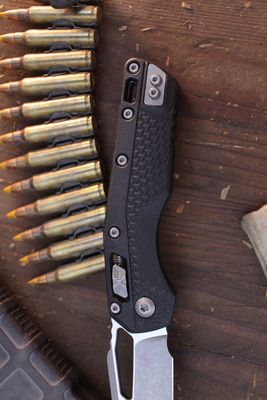 Microtech MSI 3.88" RAM-LOK Folder / Black Polymer / Apocalyptic M390MK