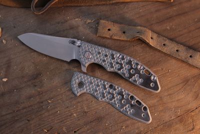 3DK XM-18 Hinderer Black Micarta Show Scale