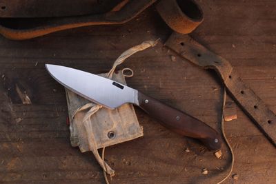 Mark Couch Daily 4" Fixed Blade / Walnut / Satin 52100