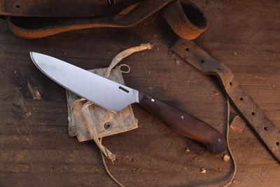 Mark Couch Large Utility 5" Fixed Blade / Walnut / Satin 52100