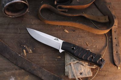 3DK MAK 4" Fixed Drop Point, M390 Blade / Black G10 handle ( Pre Owned )