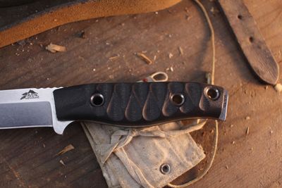 3DK MAK 4" Fixed Drop Point, M390 Blade / Black G10 handle ( Pre Owned )