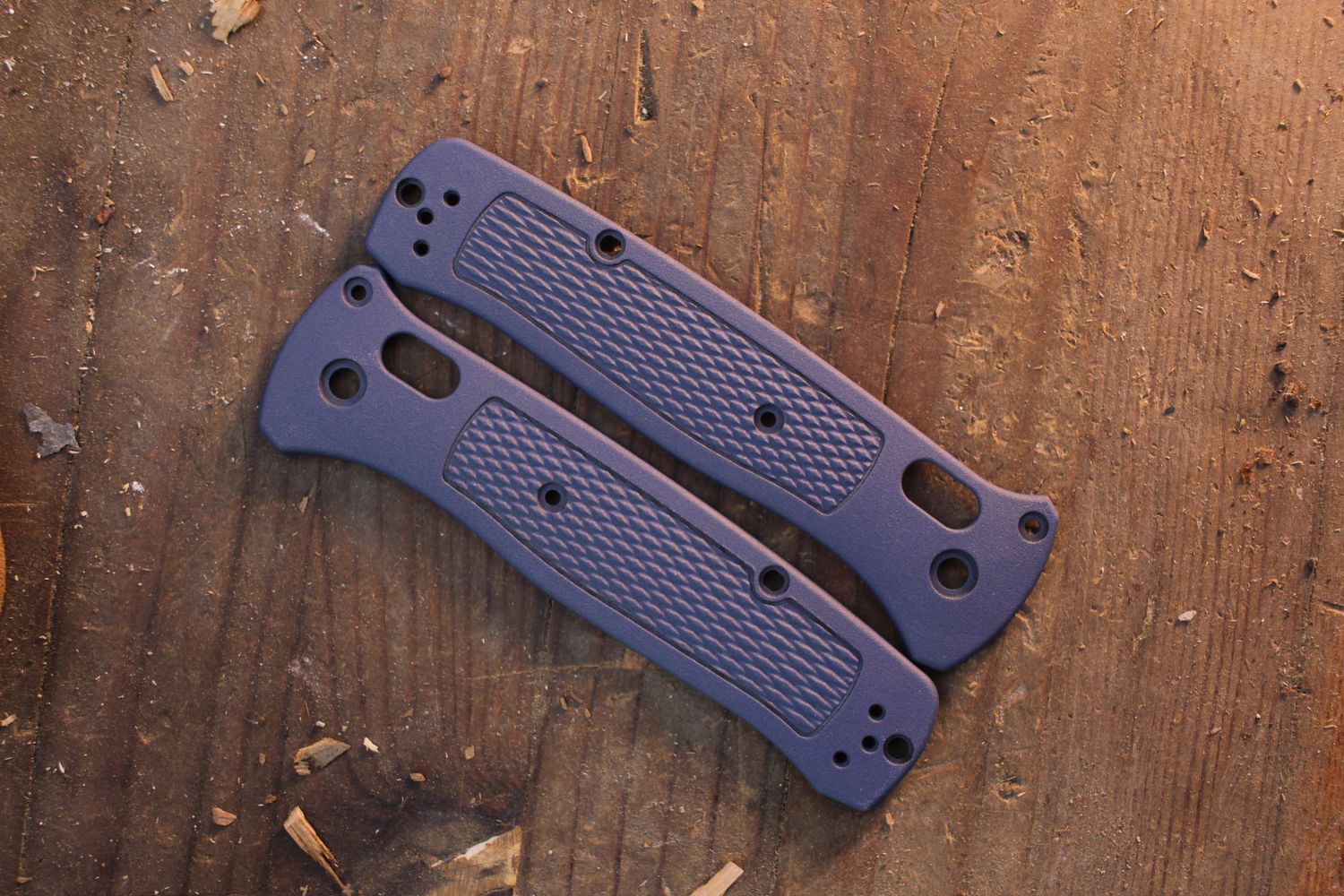 Benchmade Bailout Northern Lights Cerakote Grivory Scales