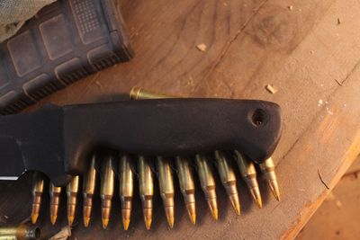 Scrapyard Knives BD-511 6.25" Fixed Blade / Black Resiprene C / Black SR101 ( Pre Owned )