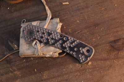 3DK Hinderer Project X Black Micarta Show Scale