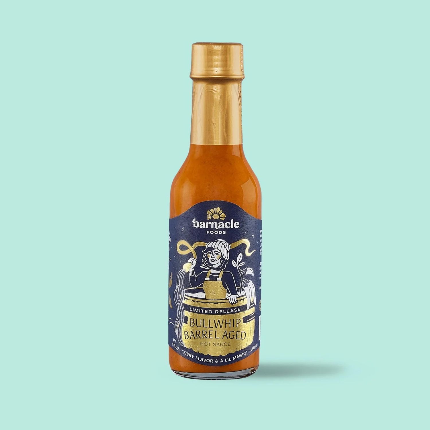 Barnacle Foods Alaskan Bullwhip Barrel Aged Hot Sauce
