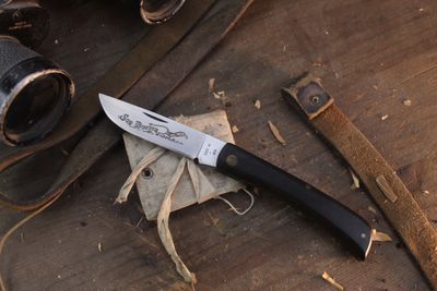 Case Vintage Sod Buster 4.625" Closed Slipjoint Folder / Black Delrin / Satin 1095 ( Pre Owned )