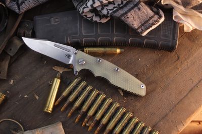 Hinderer Eklipse Skinny 3.5" Framelock Flipper / Jade G-10 & Working Finish Ti / Stonewashed Fuller Harpoon Spearpoint MagnaCut Hinderer Eklipse Skinny 3.5" Framelock Flipper / Jade G-10 & Working Finish Ti / Stonewashed Fuller Harpoon Spearpoint MagnaCut