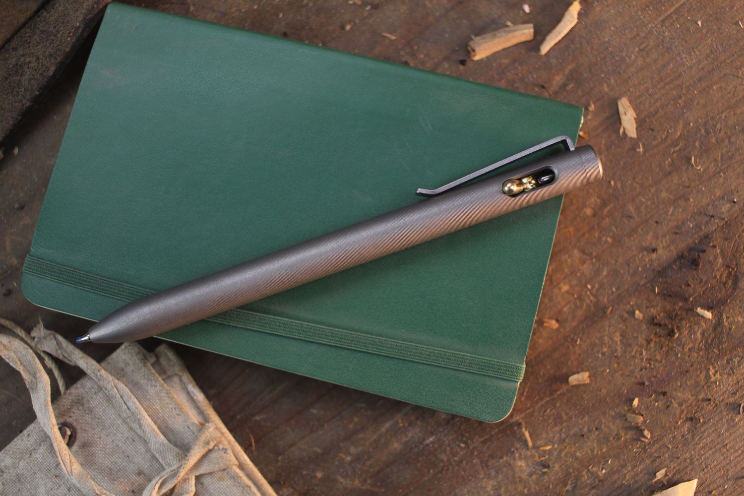 Tactile Turn Switch Pen / Standard 5.75” / Stonewashed Titanium / 1.32oz