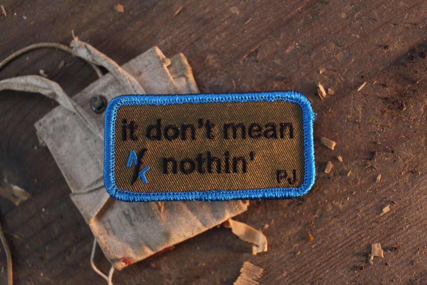 Northern Knives 3"x1.5" Velcro Patch / It Don't Mean Nothin'