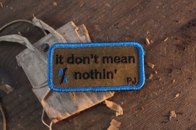 Northern Knives 3"x1.5" Velcro Patch / It Don't Mean Nothin'