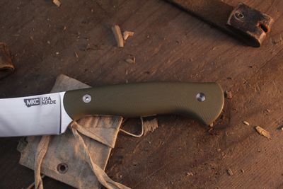 MKC Stonewall 4.85" Fixed Blade / OD Green G-10 / Satin MagnaCut ( Pre Owned )