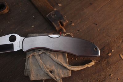 Spyderco Endura II 3.75" Folding Knife / Stainless / Satin AUS-6 ( Pre Owned )