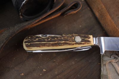 Puma Knives Gameskeeper 4.25" Fixed Blade / Stag / High Carbon ( Pre Owned )