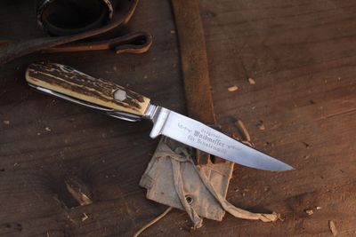 Puma Knives Gameskeeper 4.25" Fixed Blade / Stag / High Carbon ( Pre Owned )