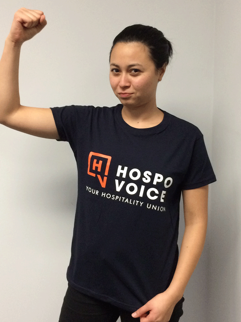 Hospo Voice T-shirts Blue