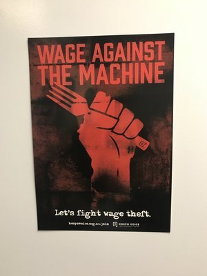 Wage Against The Machine A3 Poster