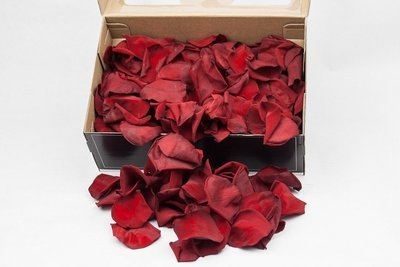 Preserved Rose Petals Red 3.25-3.40 liter per box
