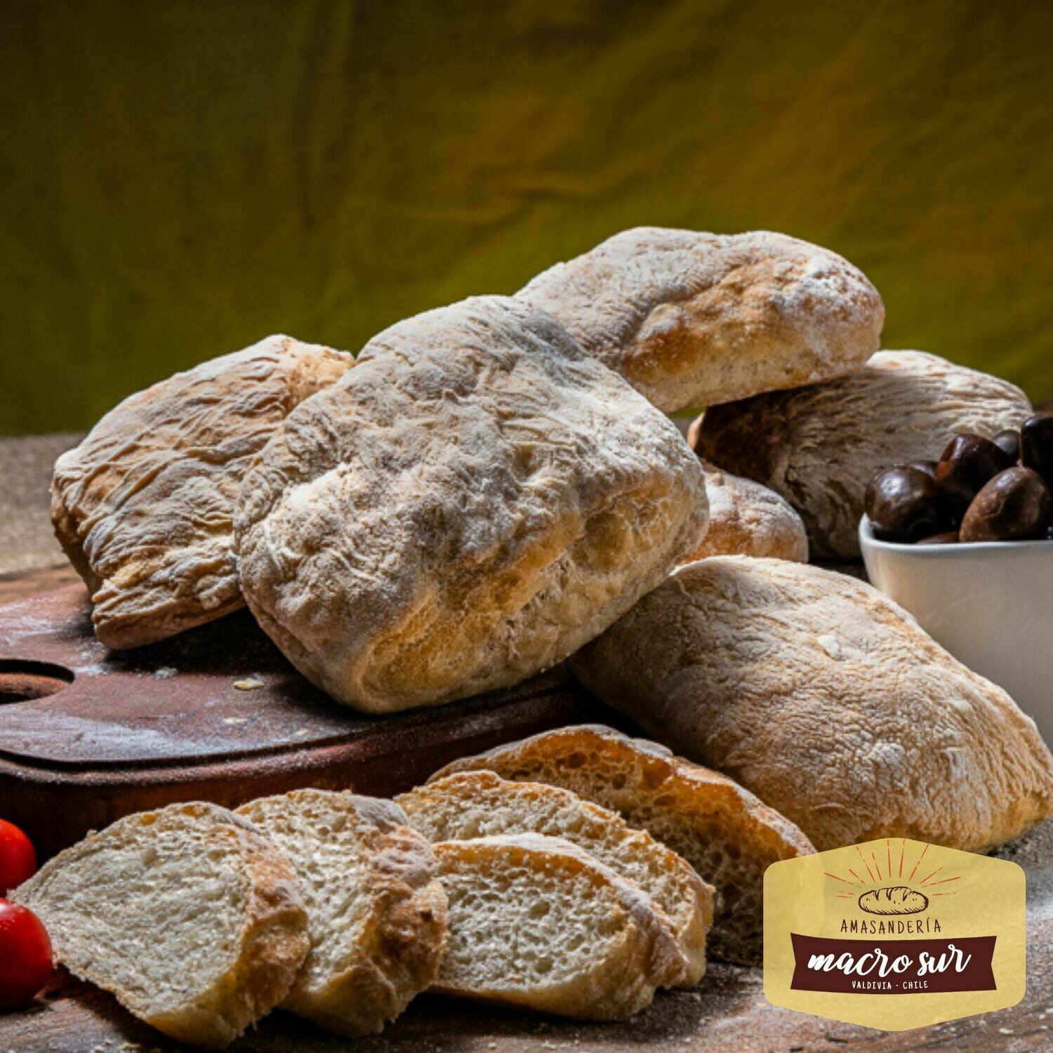 Pan Ciabatta por pack (4 unid)