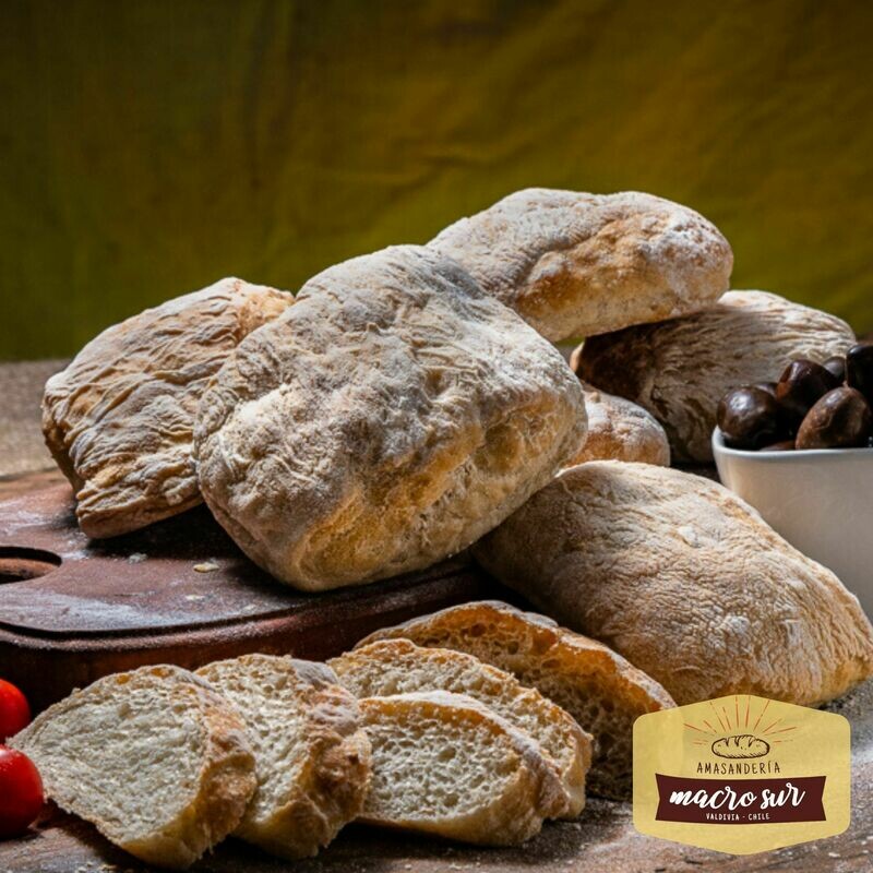 Pan Ciabatta por pack (4 unid)