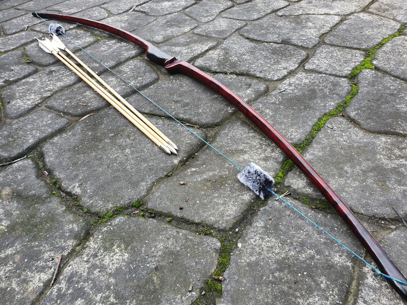 Cherry Darkwood Long Bow-