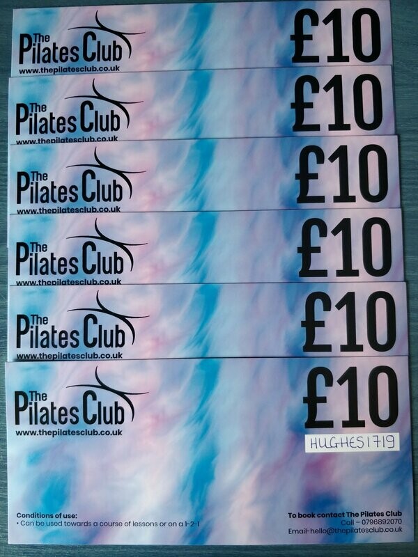 Pilates Gift Voucher