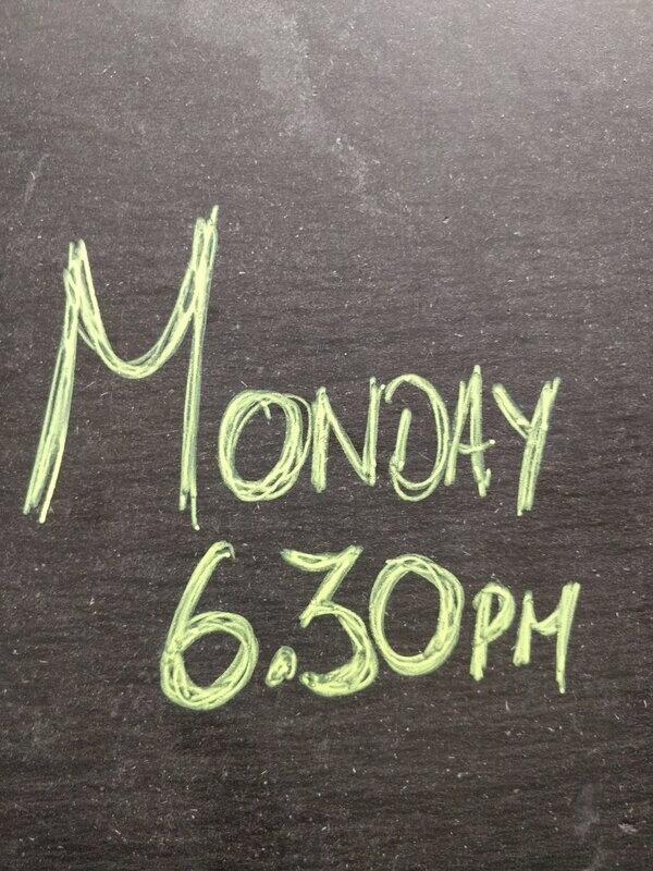 7 Week Course Mondays 6.30pm