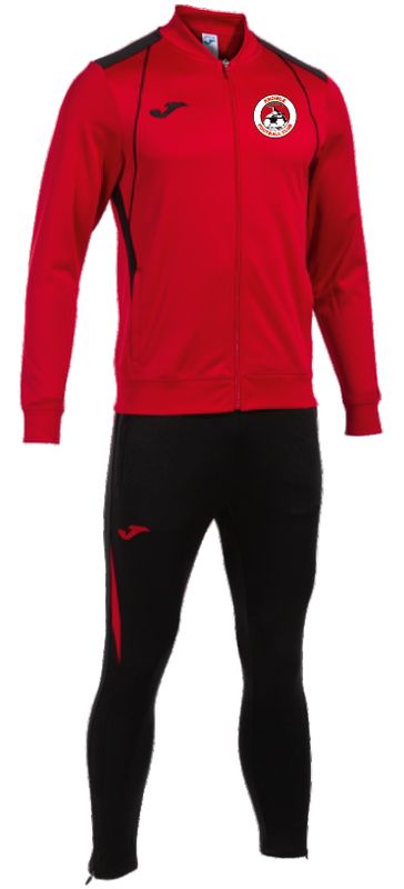 Championship VII Full Tracksuit Red/Black