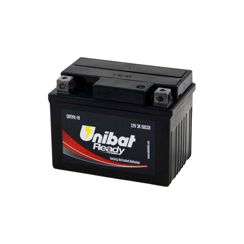Batteria Unibat Moto Modello CBTX4L-FA Batteria Unibat Moto Modello CBTX4L-FA