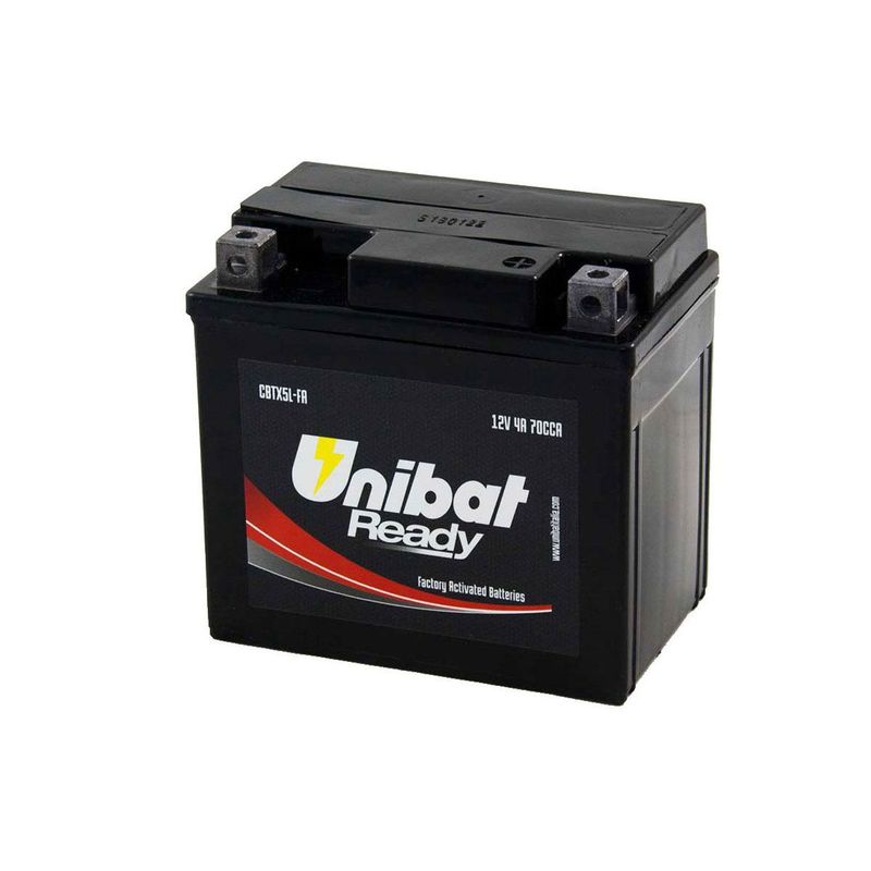 Batteria Unibat Moto Modello CBTX5L-FA Batteria Unibat Moto Modello CBTX5L-FA