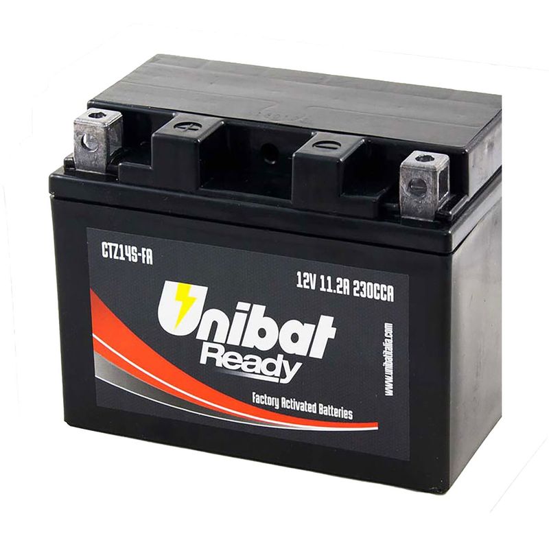 Batteria Unibat Moto Modello CTZ14-FA Batteria Unibat Moto Modello CTZ14-FA