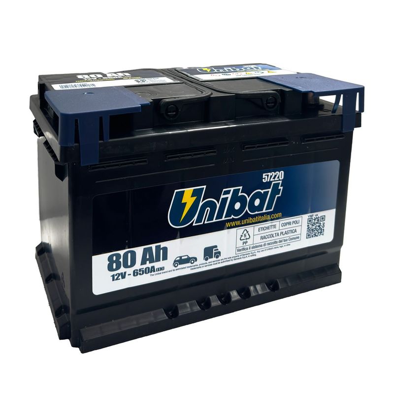 Batteria UniBat Auto linea potenziata Batteria UniBat Auto linea potenziata