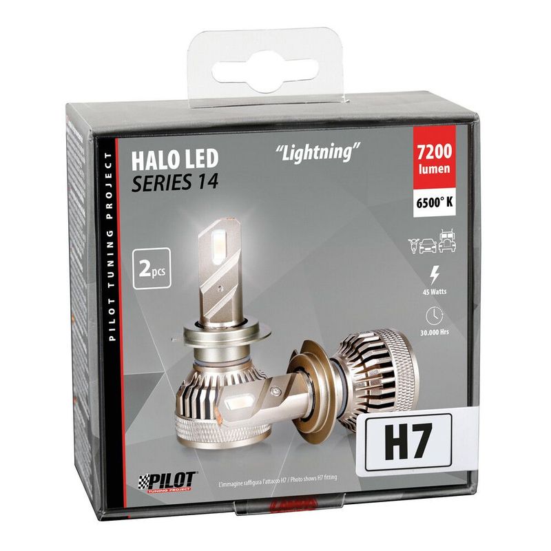 HALO LED SERIES 14 LIGHTNING PILOT TUNING PROJECT - H7