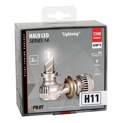 HALO LED SERIES 14 LIGHTNING PILOT TUNING PROJECT - H11 HALO LED SERIES 14 LIGHTNING PILOT TUNING PROJECT - H11