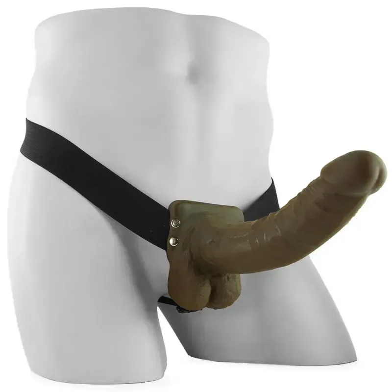 9" Strap-On with Harness
