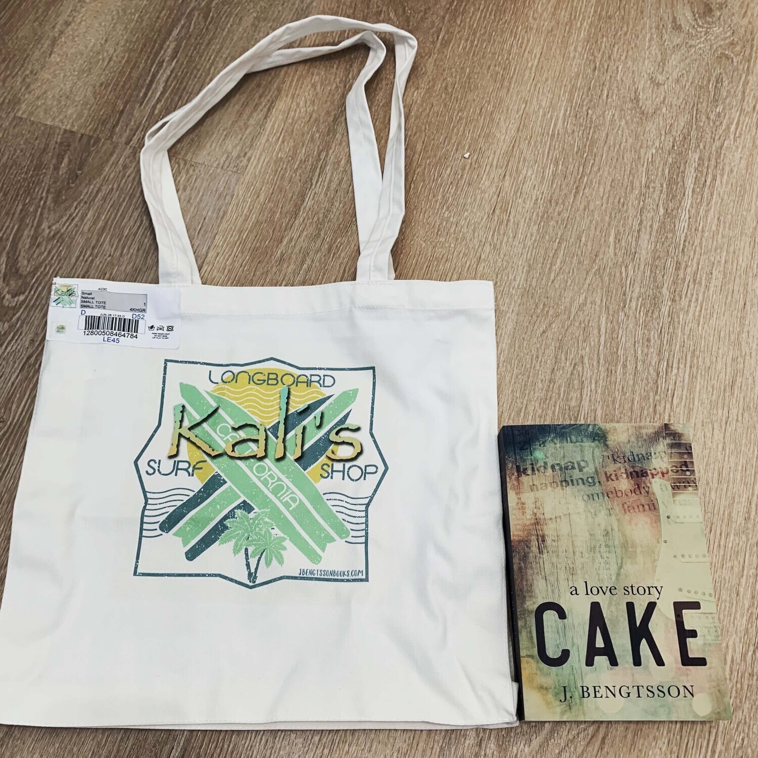Kali’s Surf Shop Small Cotton Tote Bag